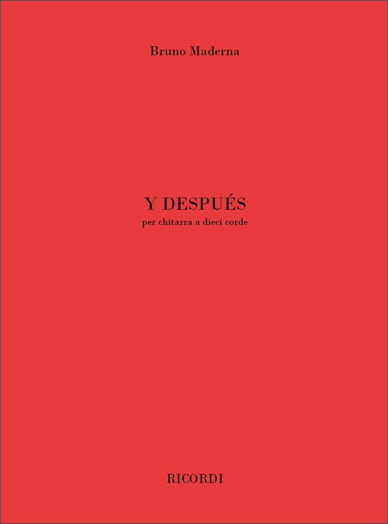 Y Despues
